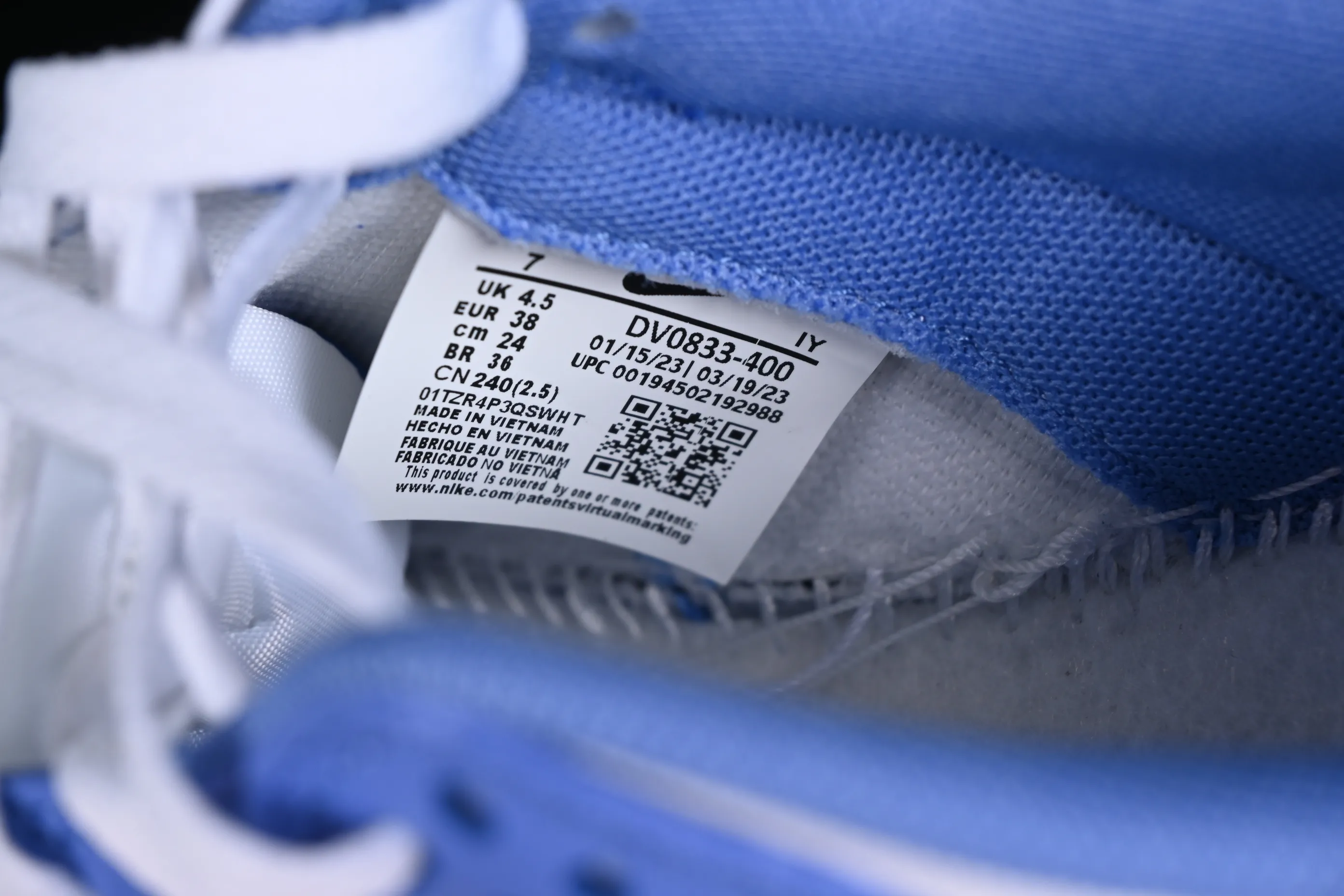All categories Nk SB Dunk series Nk SB Dunk Low low-top sneakers Nk Dunk Low "Polar Blue" North Carolina blue replacement SB low-top casual sneakers DV0833-400